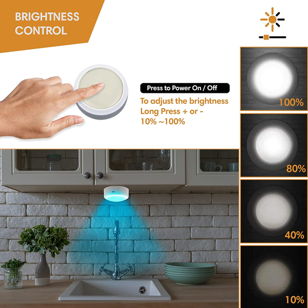 Modern Expressions Remote Control Puck Light