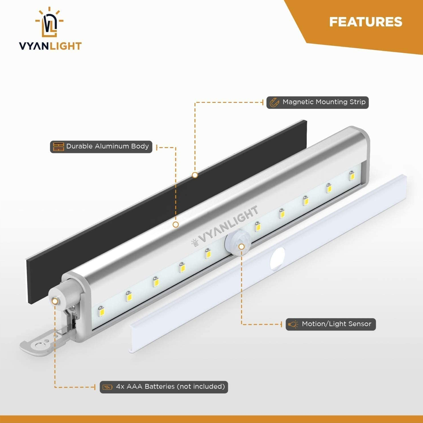 Wireless LED Kit With Magnetic Switch – Battery Operated For Model Making, Cosplay, & LED Eyes